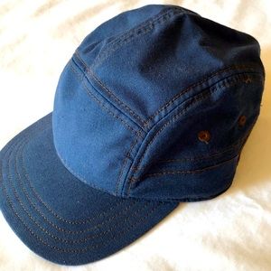 Denim baseball hat